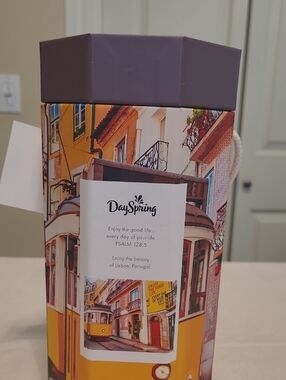 DaySpring Lisbon Themed Puzzle - Yellow & Purple